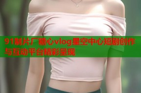 91制片厂糖心vlog星空中心短剧创作与互动平台精彩呈现