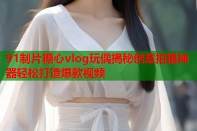 91制片糖心vlog玩偶揭秘创意拍摄神器轻松打造爆款视频