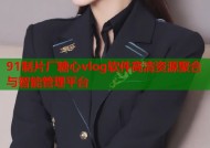 91制片厂糖心vlog软件高清资源聚合与智能管理平台