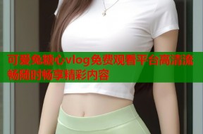 可爱兔糖心vlog免费观看平台高清流畅随时畅享精彩内容