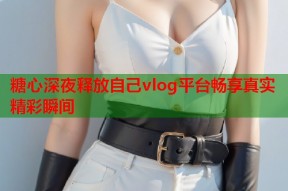 糖心深夜释放自己vlog平台畅享真实精彩瞬间
