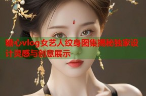 糖心vlog女艺人纹身图集揭秘独家设计灵感与创意展示