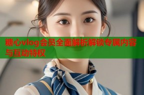 糖心vlog会员全面解析解锁专属内容与互动特权