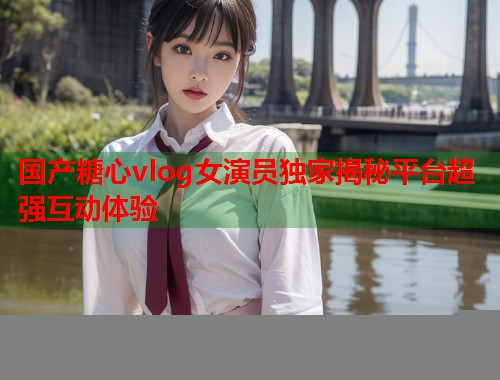 国产糖心vlog女演员独家揭秘平台超强互动体验  第1张