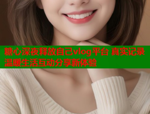 糖心深夜释放自己vlog平台 真实记录温暖生活互动分享新体验  第1张