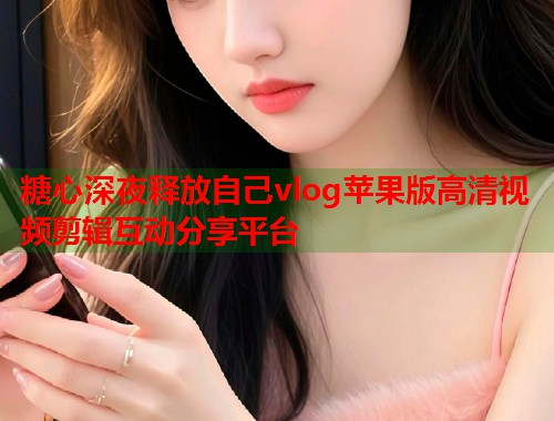 糖心深夜释放自己vlog苹果版高清视频剪辑互动分享平台  第1张