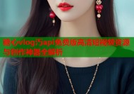 糖心vlog汅api免费版高清短视频资源与创作神器全解析