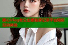 糖心Vlog老公出差独家记录平台精彩互动体验