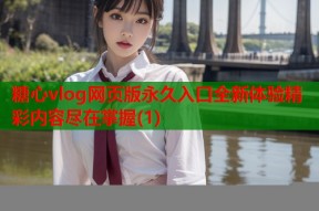 糖心vlog网页版永久入口全新体验精彩内容尽在掌握(1)