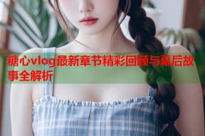 糖心vlog最新章节精彩回顾与幕后故事全解析