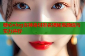 糖心vlog女神身材排名揭秘高颜值与实力并存