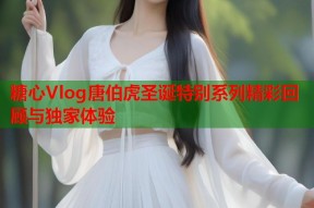 糖心Vlog唐伯虎圣诞特别系列精彩回顾与独家体验