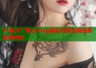 91制片厂糖心Vlog精彩内容全网独家高清体验