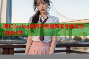 糖行心vlog官网下载最新安全地址全攻略分享