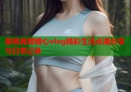 樱桃视频糖心vlog精彩生活点滴分享与日常记录