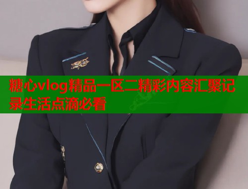 糖心vlog精品一区二精彩内容汇聚记录生活点滴必看  第1张