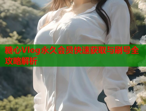 糖心Vlog永久会员快速获取与刷号全攻略解析  第1张