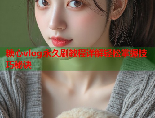 糖心vlog永久刷教程详解轻松掌握技巧秘诀  第2张