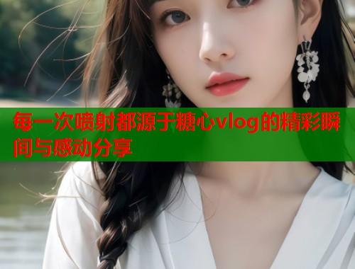每一次喷射都源于糖心vlog的精彩瞬间与感动分享  第1张
