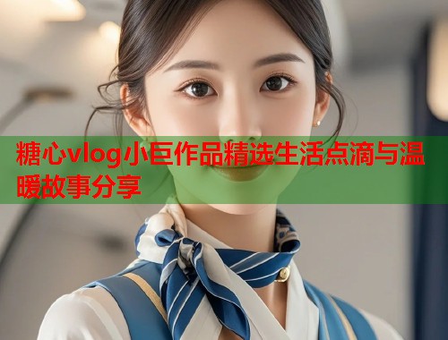 糖心vlog小巨作品精选生活点滴与温暖故事分享  第1张