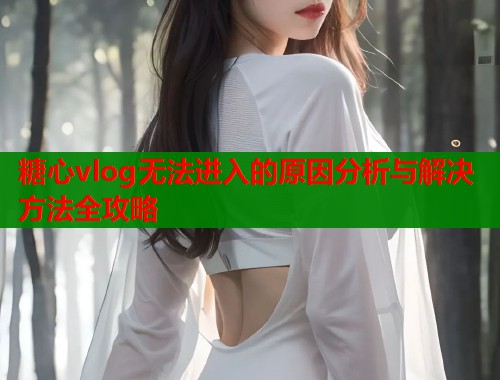 糖心vlog无法进入的原因分析与解决方法全攻略  第1张
