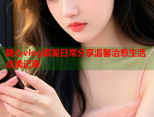 糖心vlog甜美日常分享温馨治愈生活点滴记录  第1张