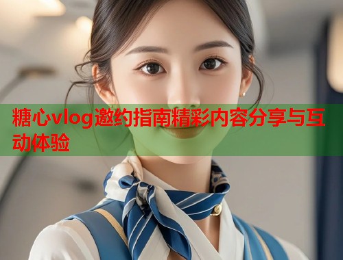 糖心vlog邀约指南精彩内容分享与互动体验  第1张